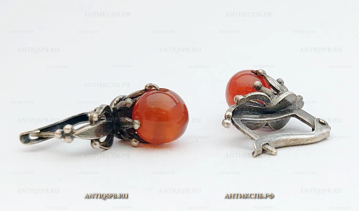 Серьги. Винтажная бижутерия. Вт. пол. ХХ века. №21680.5